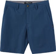 O'Neill Reserve Light Check 19-Inch Water Resistant Hybrid Shorts