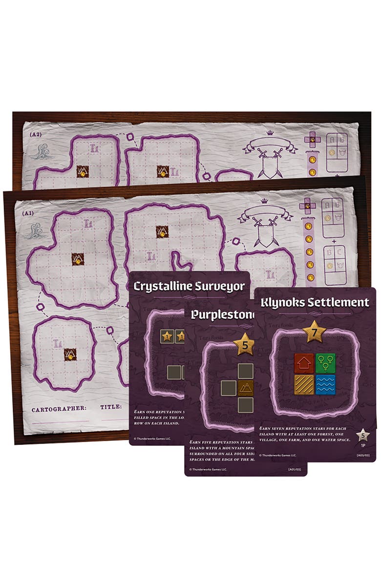 Thunderworks Cartographers Map Pack 2 Affril, Alternate, color, Multicolored