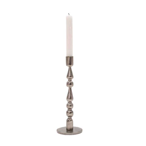 Large Harlequin Cast Taper Candle Holder