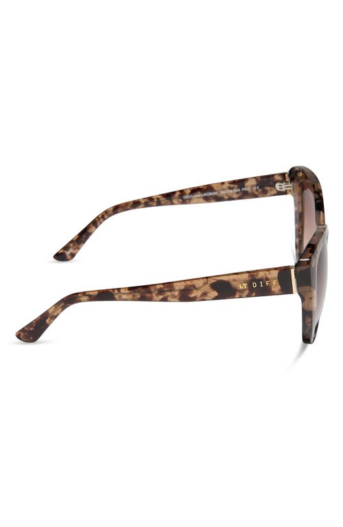 DIFF DIFF 54MM SQUARE SUNGLASSES 