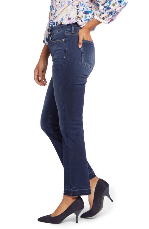 Nydj Marilyn High Waist Release Hem Ankle Straight Leg Jeans
