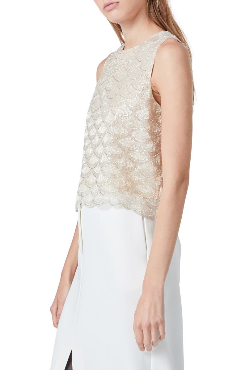 Endless Rose Sequin Sleeveless Top, Alternate, color,