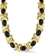 CHLOE AND MADISON Cubic Zirconia Statement Necklace