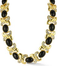 CHLOE AND MADISON Cubic Zirconia Statement Necklace