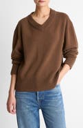 Vince Wool & Cashmere V-Neck Sweater