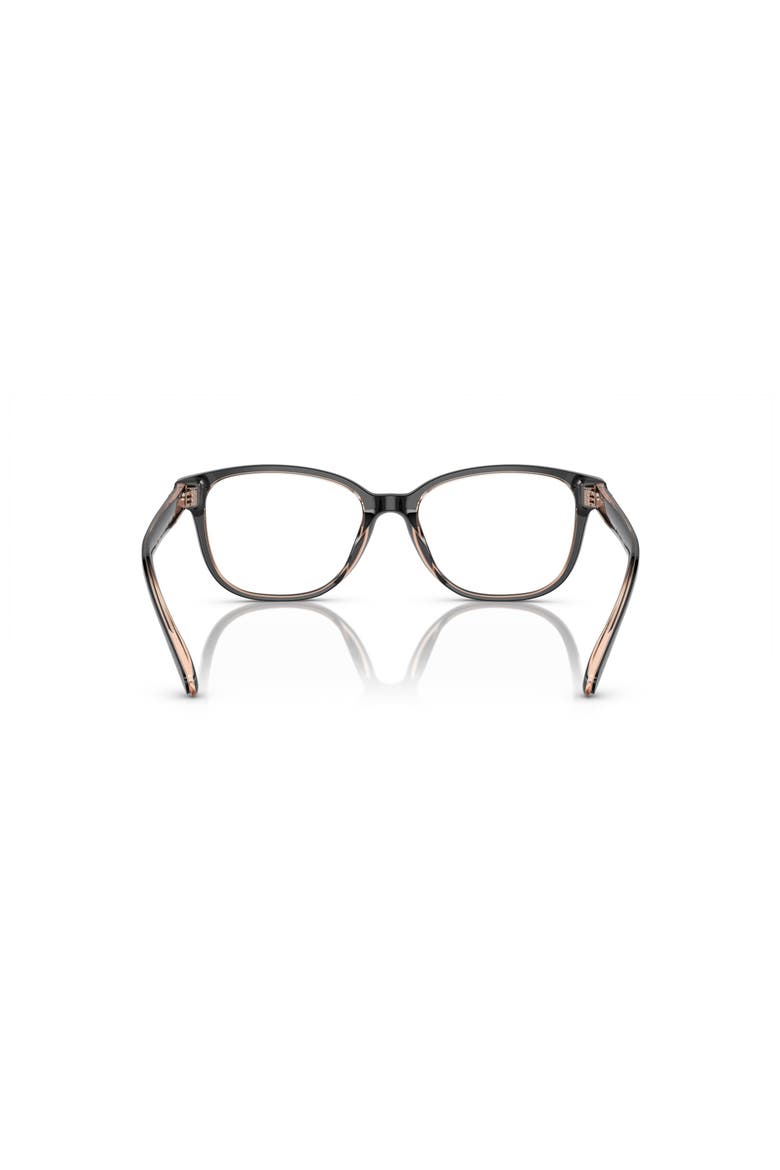 53mm Square optical glasses, Alternate, color, Black