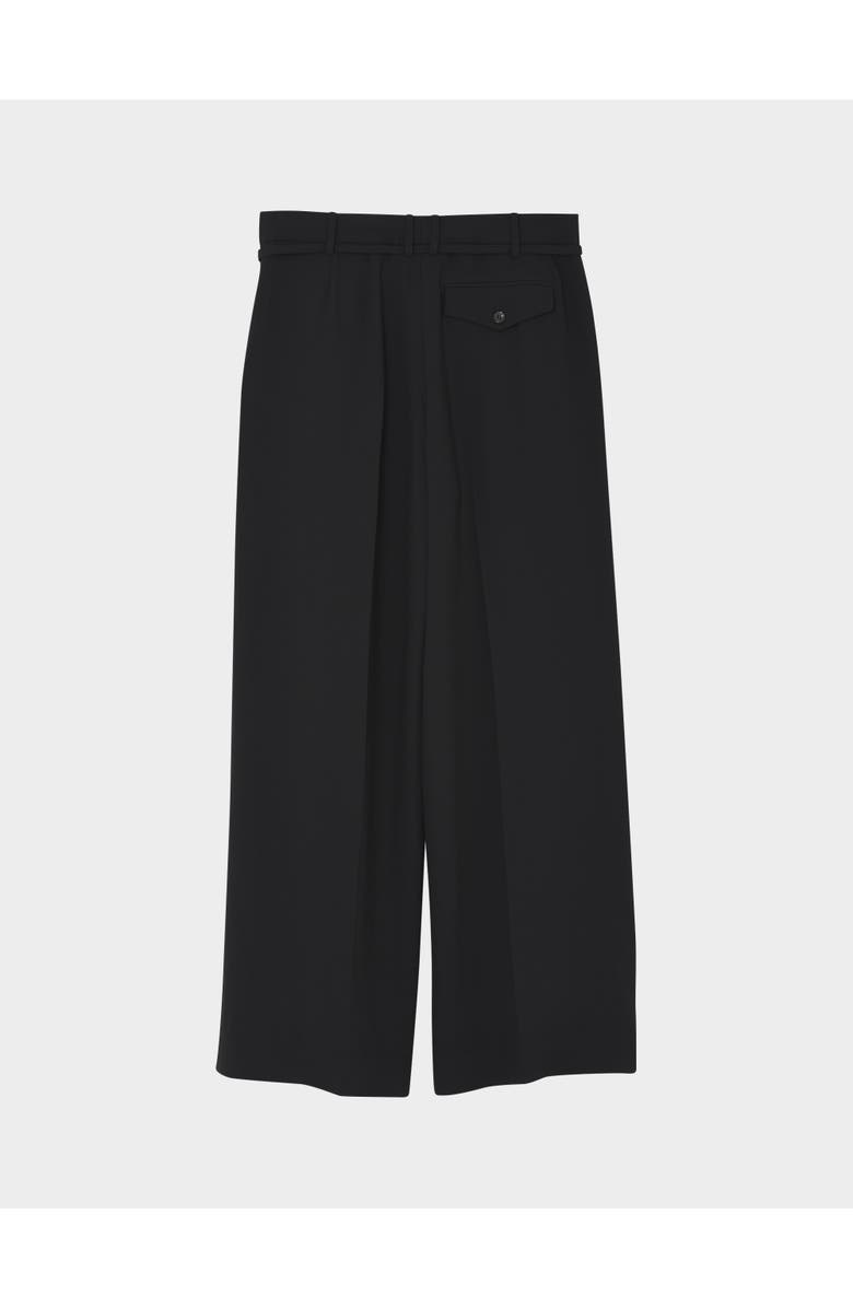 Day Elina Gabardine Wide Leg Pants, Alternate, color, Black