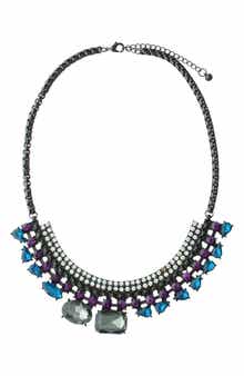 OLIVIA WELLES Resse Crystal Collar Necklace