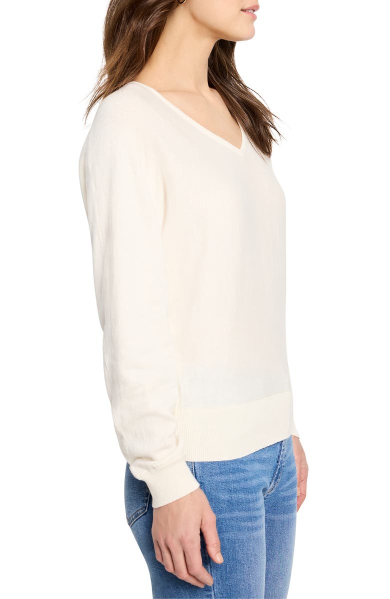 NIC+ZOE Dolman Sleeve Sweater, Alternate, color, Classic Cream