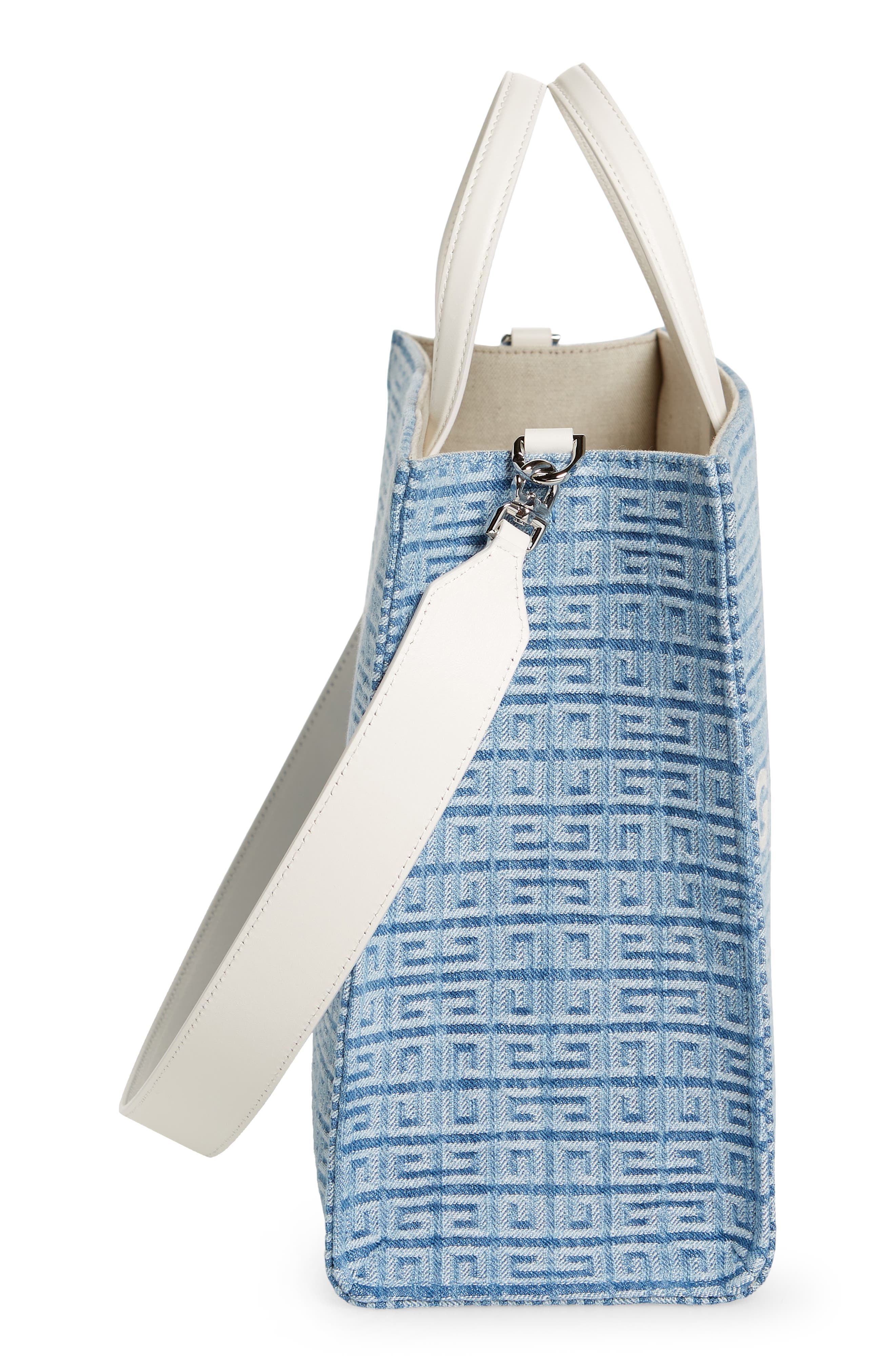 Givenchy Medium G-Tote Denim Tote, Alternate, color, 