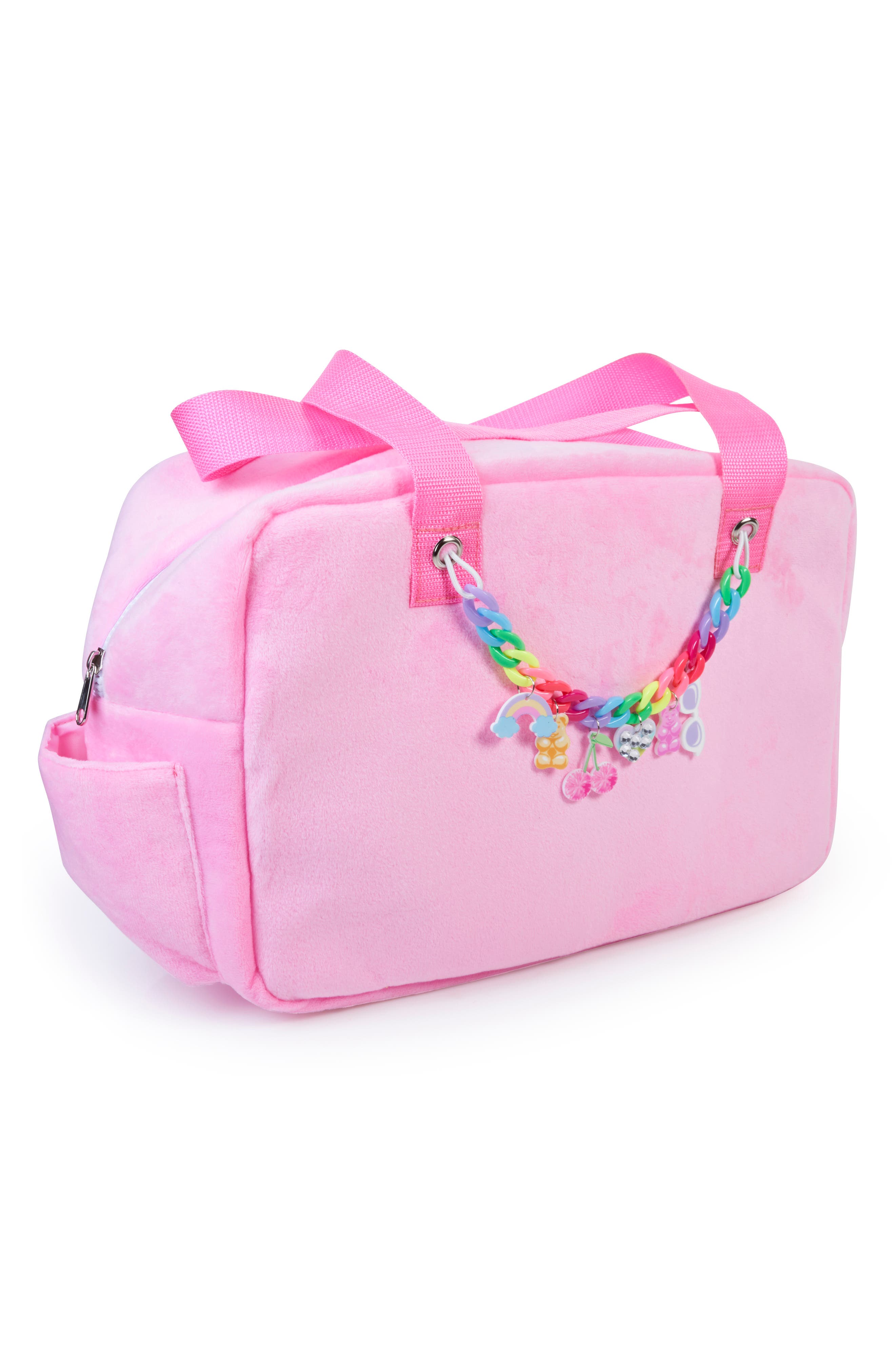 Bling2o Bling Rainbow Charm Tote, Alternate, color, Pink