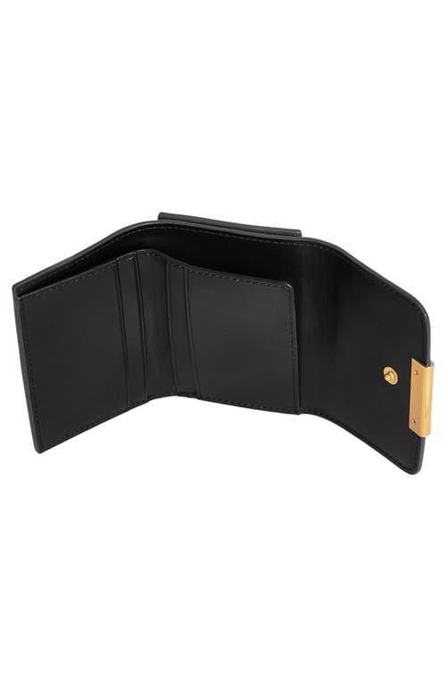 Rebecca Minkoff Insider Compact Leather Wallet In Shadow