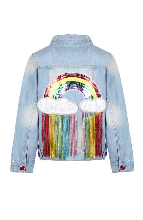 Crystal Rain Denim Jacket