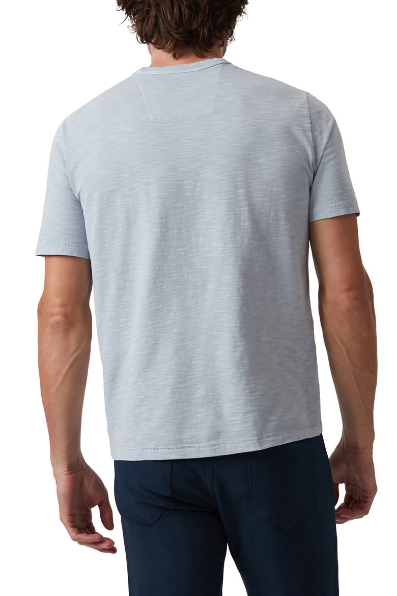 Slub Cotton T-Shirt, Alternate, color, BLUE FOG