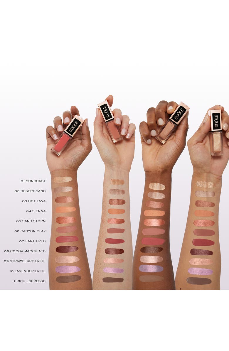 Lancôme Idôle Tint Long Wear Liquid Eyeshadow & Eyeliner, Alternate, color, 03 Hot Lava