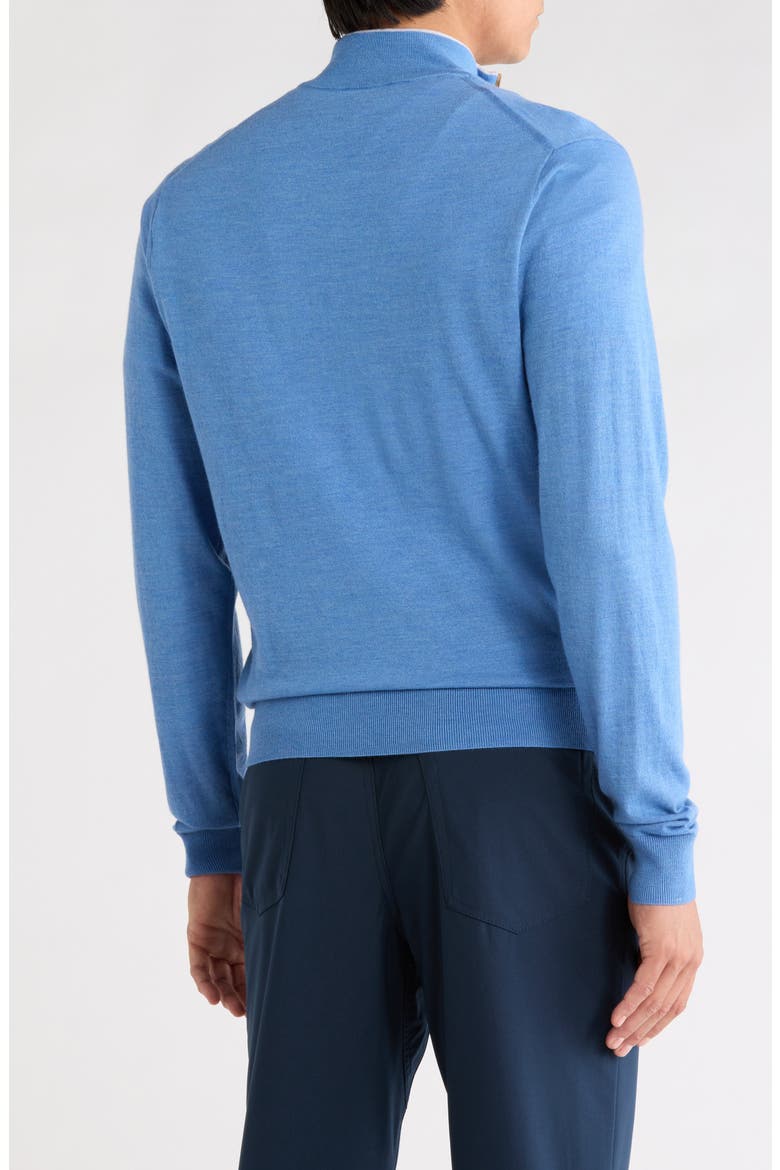 Crown Crafted Excursionist Flex Quarter Zip Pullover, Alternate, color, FOUNTAIN BLUE