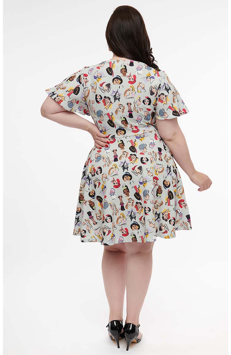 Unique Vintage Plus Size 1950s Poppy Flare Dress, Alternate, color,