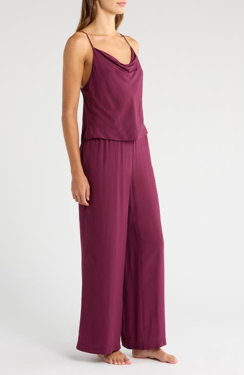 Natori Sleek Cami Pajama Set In Purple