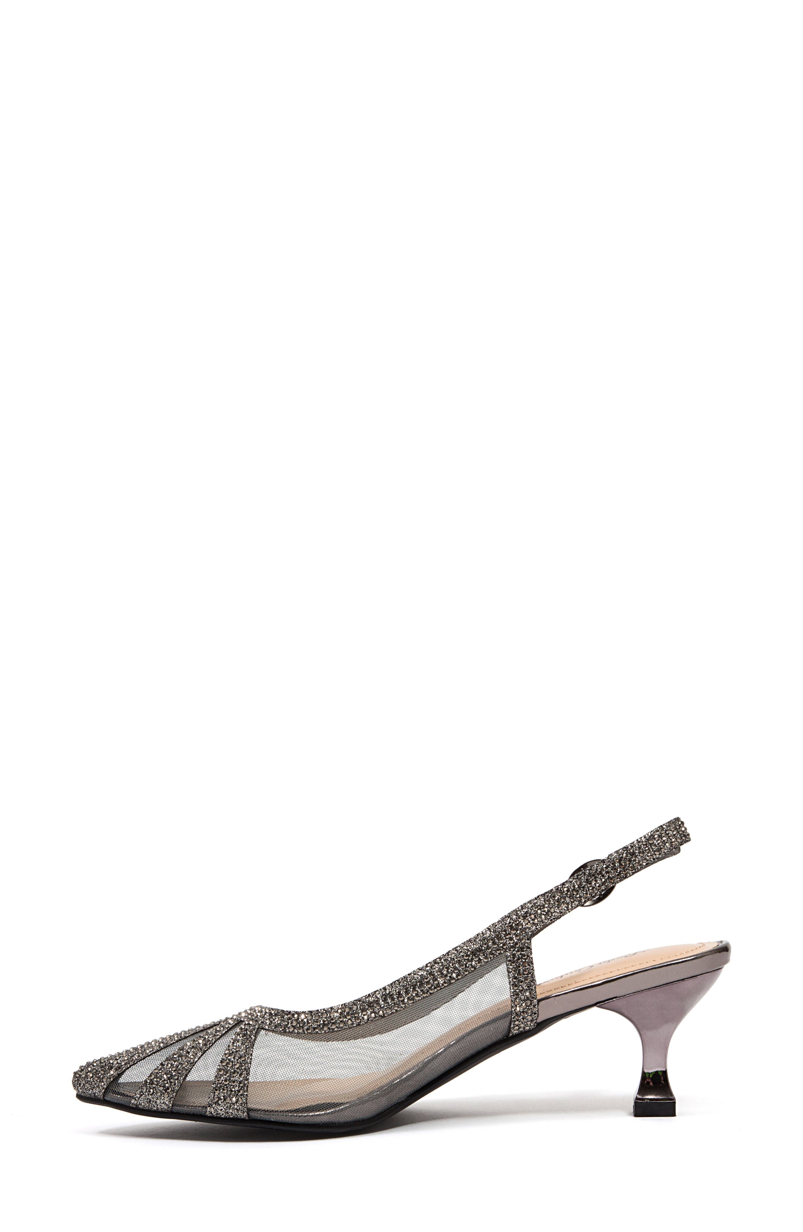 Macy Mesh Rhinestone Slingback Pump - image 4