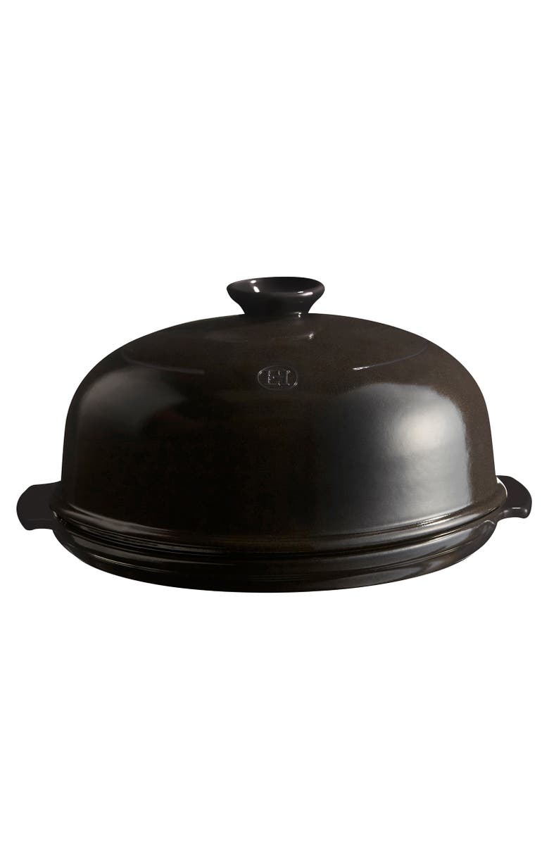 Emile Henry Flame Bread Cloche, Alternate, color, Charcoal