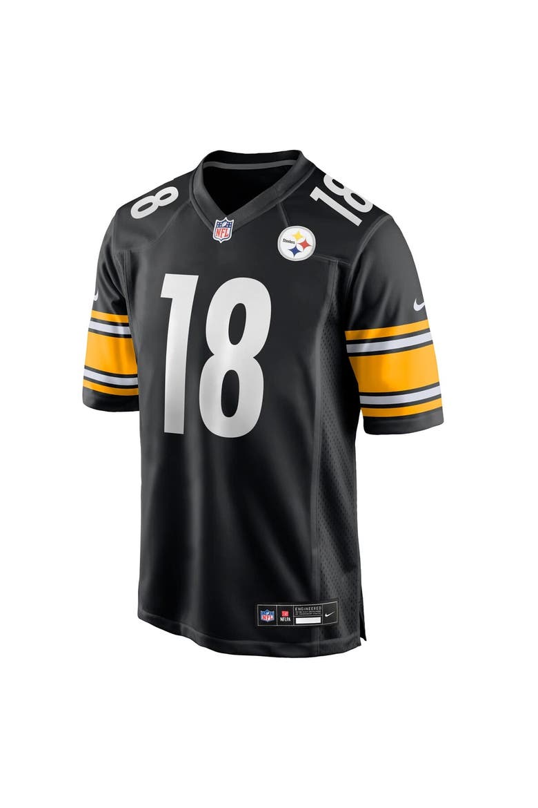 Men's Nike Will Howard  Black Pittsburgh Steelers Team Game Jersey, Alternate, color, Black