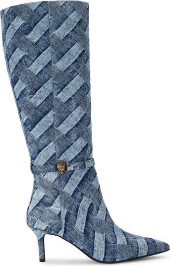 Kensington Denim Flexi Pointed Toe Boot