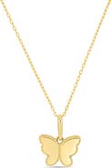 Bony Levy 14K Gold Mykonos Butterfly Pendant Necklace (Online Trunk Show)