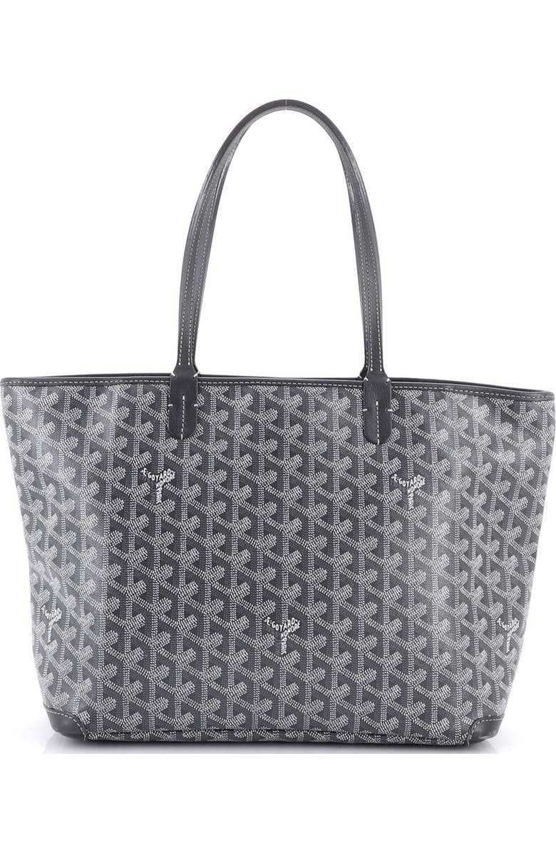 Pre-Owned Goyard Artois Tote Coated Canvas PM, Alternate, color, Gray