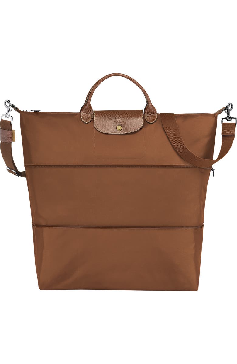 Longchamp 21-Inch Expandable Travel Bag, Main, color, Cognac