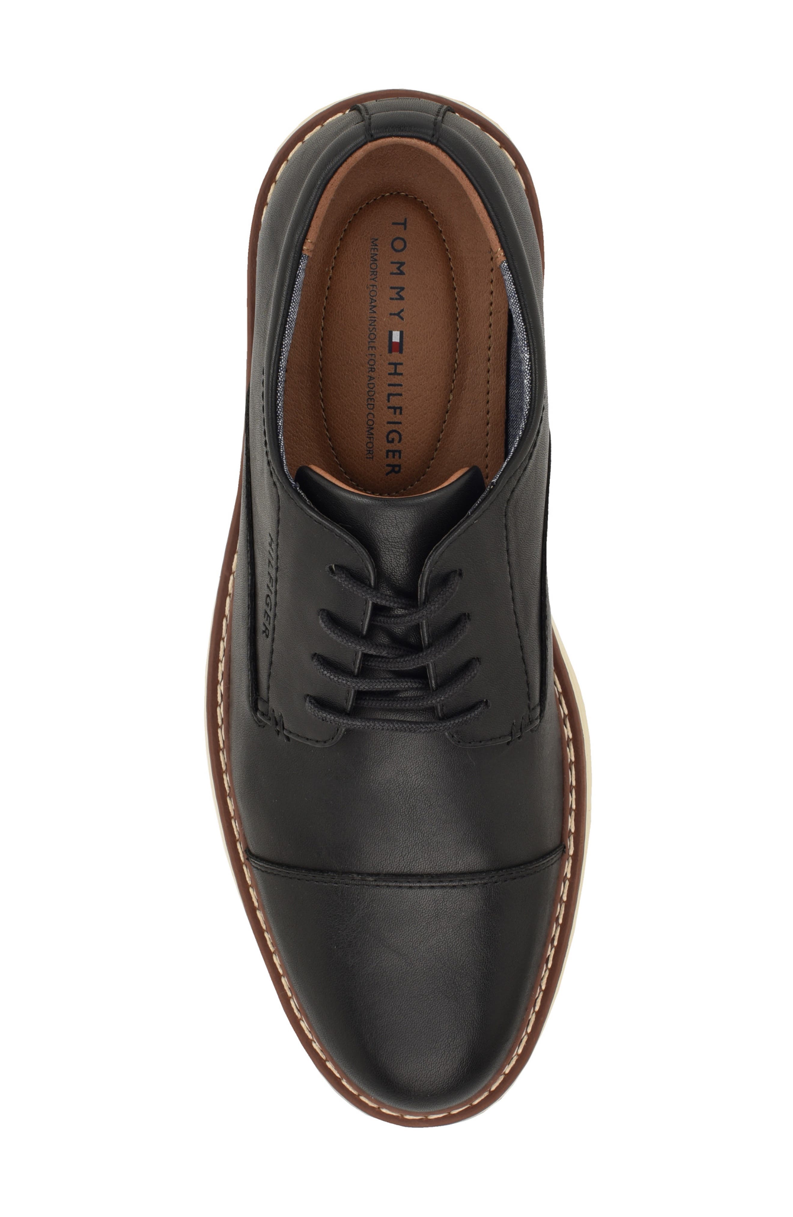 Tommy Hilfiger Hitcher Hybrid Derby, Alternate, color, Black