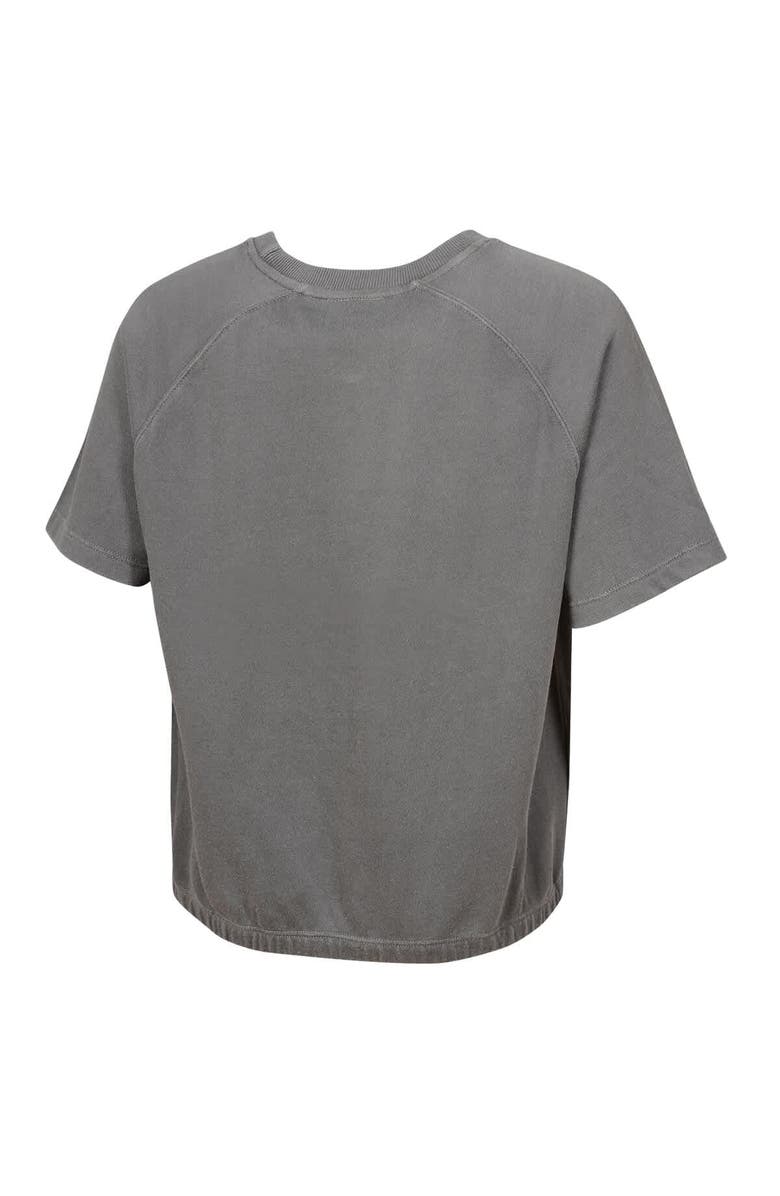 Outerstuff Women's Gray Kansas City Chiefs Mineral Wash Short Sleeve Top, Alternate, color, Gray