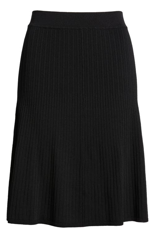 Anne Klein Women's Pull-on Knit Skirt In Anne Black