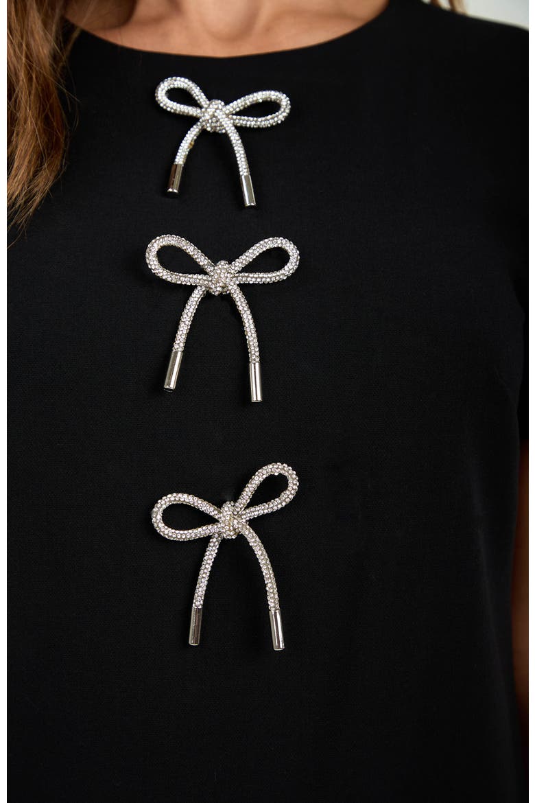 Manina Dress, Alternate, color, Black