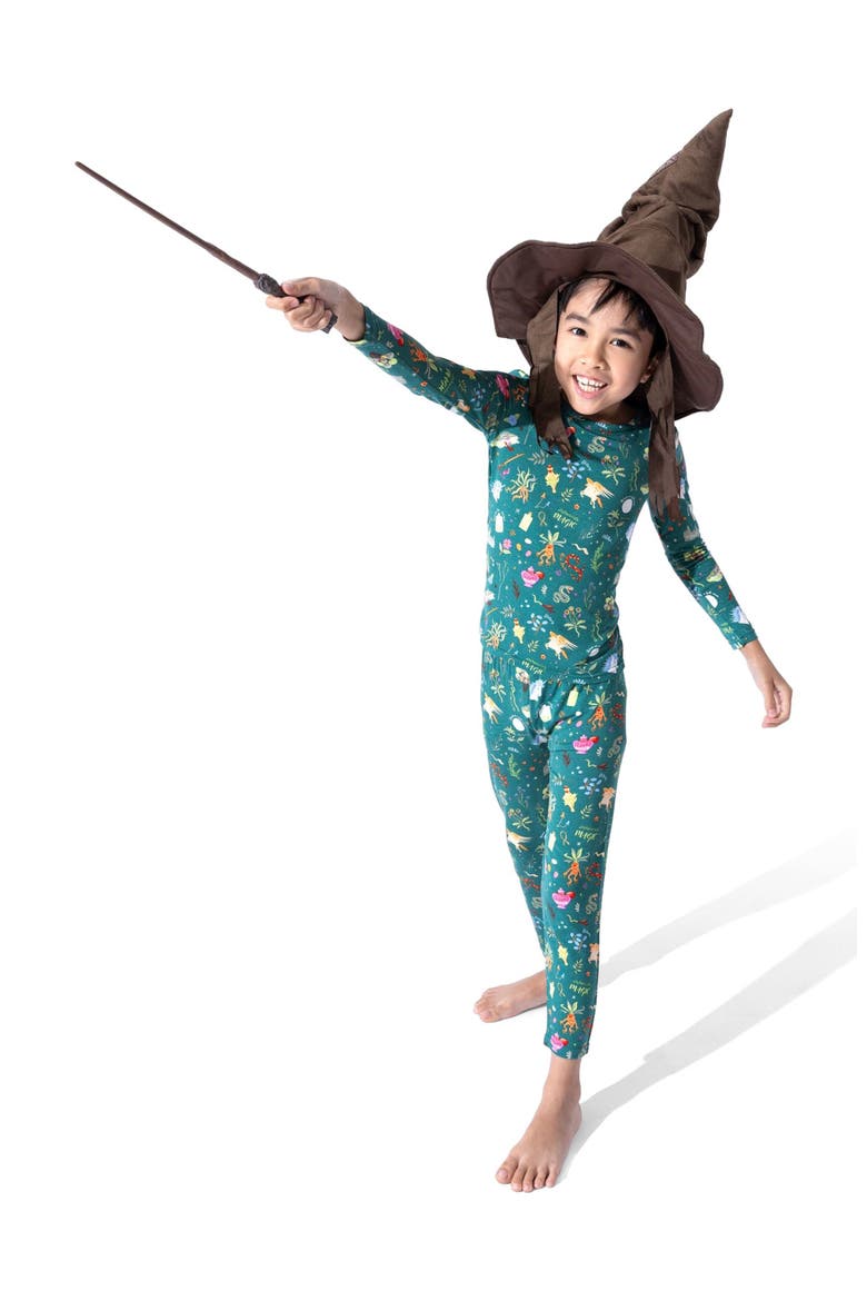 Kids' Mandrakes Potions & Herbs Set of 2 Piece Pajamas, Alternate, color, Mandrakes Potions & Herbs