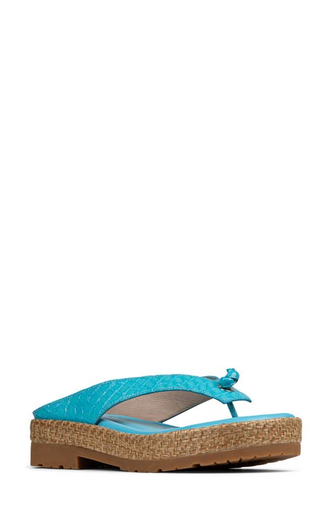 Seena Platform Wedge Flip Flop (Women)