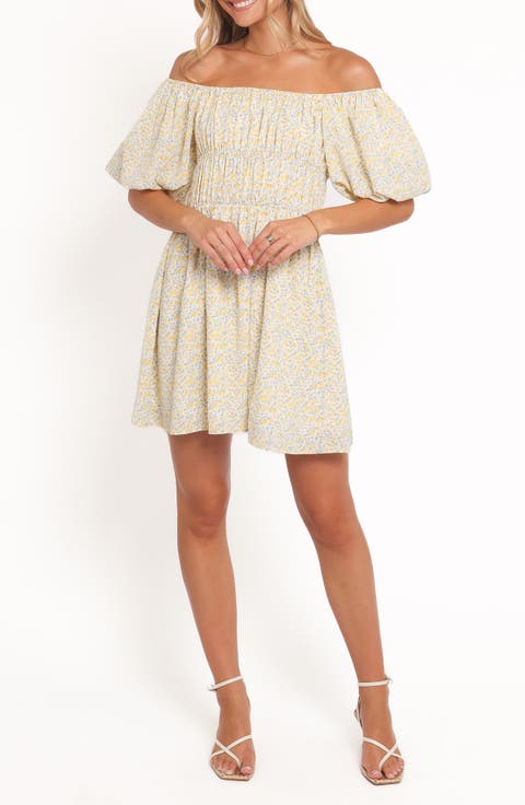 Tori Off the Shoulder Minidress