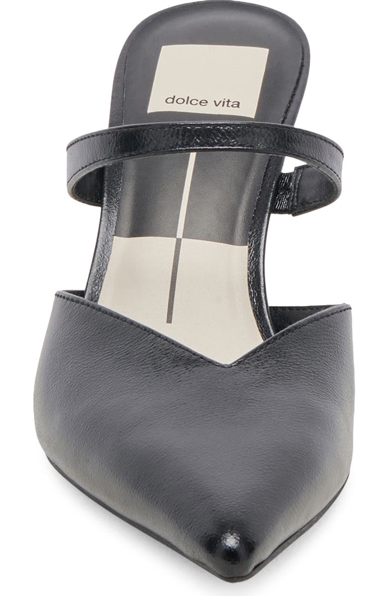 Dolce Vita Kanika Pointed Toe Pump, Alternate, color, Midnight Crinkle Patent