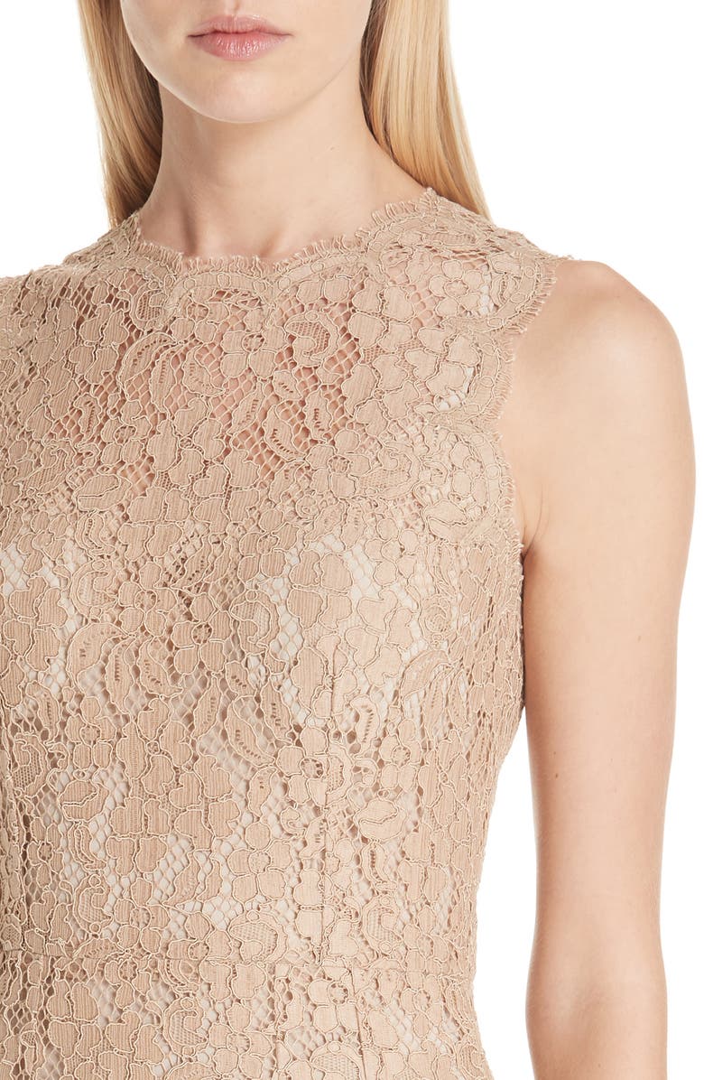 Dolce&Gabbana Lace Pencil Dress, Alternate, color, 
