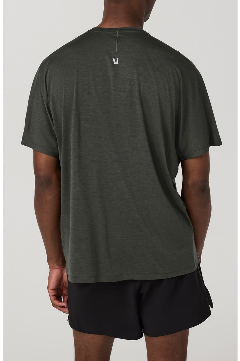 Terrain Performance T-Shirt, Alternate, color, RIVER ROCK