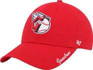 '47 Women's '47 Red Cleveland Guardians Team Miata Clean Up Adjustable Hat
