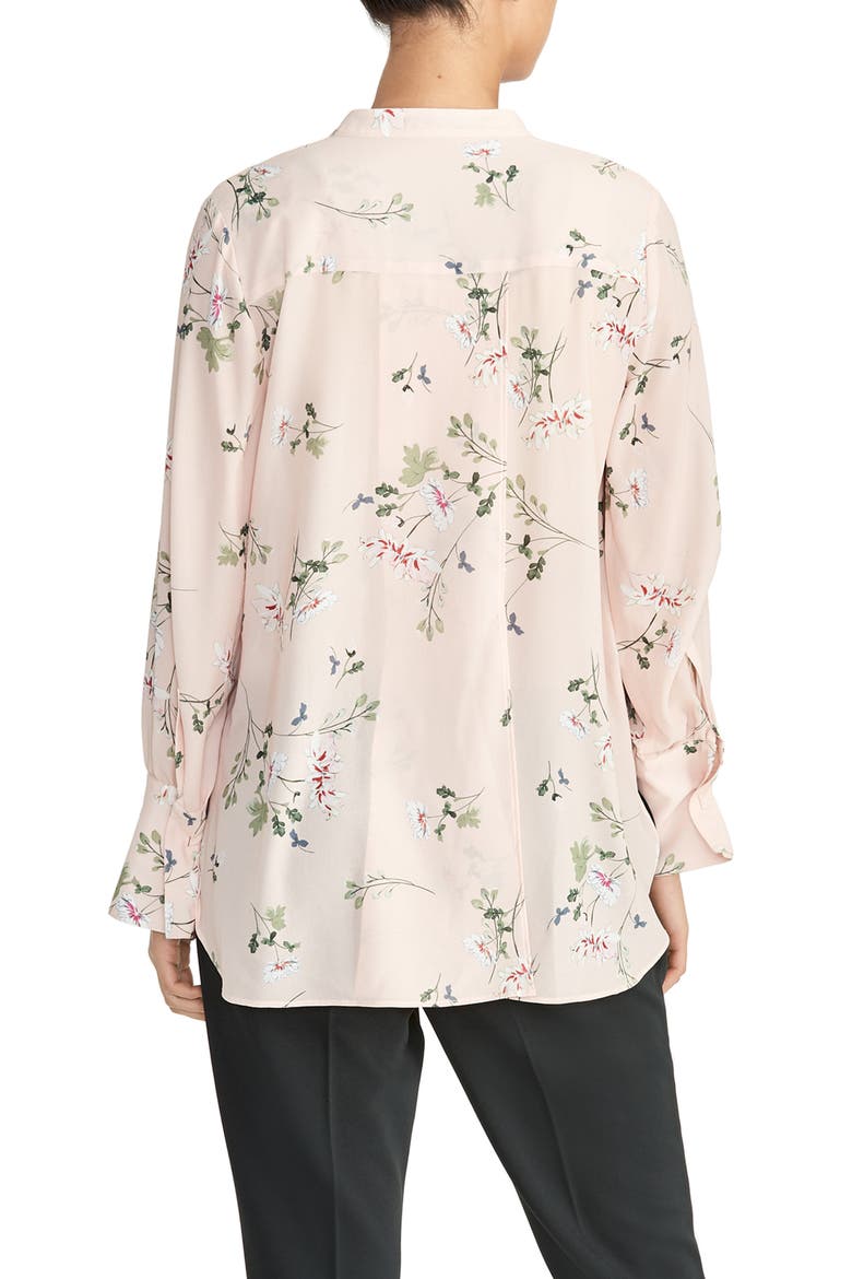Print Pocket Blouse, Alternate, color, BLUSH COMBO