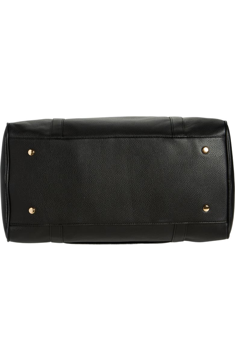 Mali + Lili Amber Vegan Leather Overnight Duffle Bag, Alternate, color,