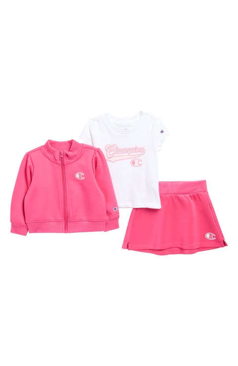 Logo T-Shirt, Skirt & Jacket Set (Baby)