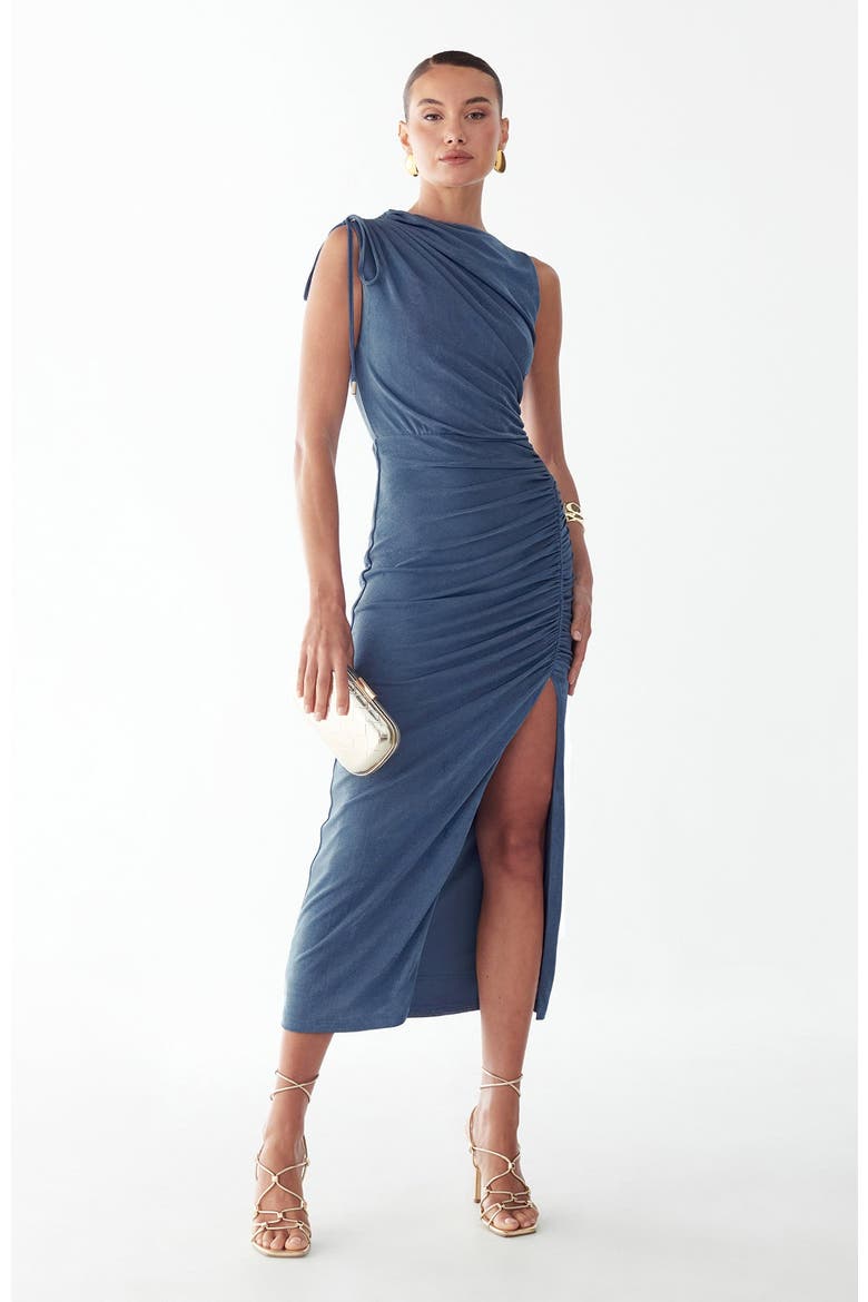 Eternity Dress, Alternate, color, Petrol Blue
