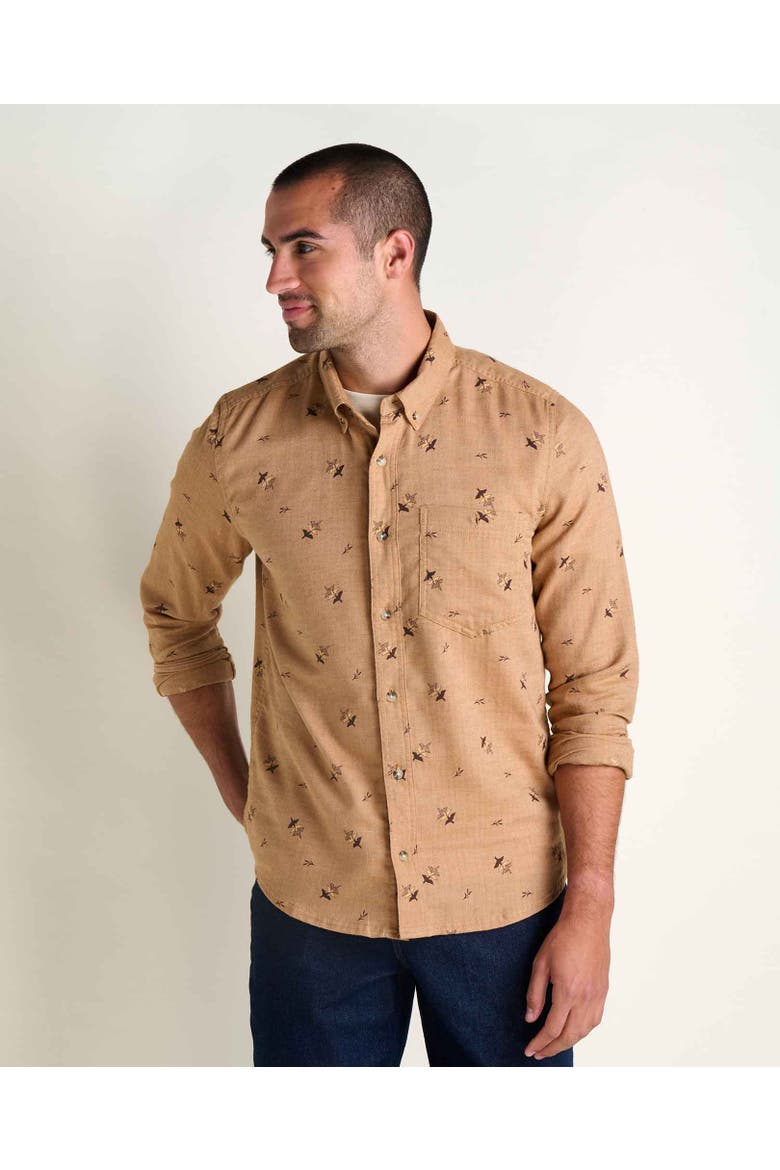 Airsmyth Long Sleeve Shirt, Main, color, Tabac Print