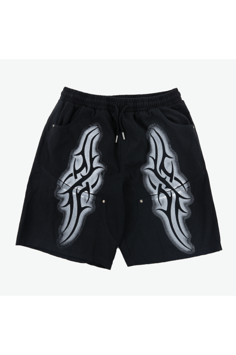 Valera Shorts, Main, color, Black/ Tribal