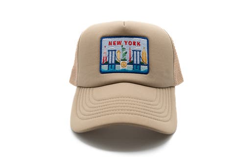 New York Postcard Trucker Hat