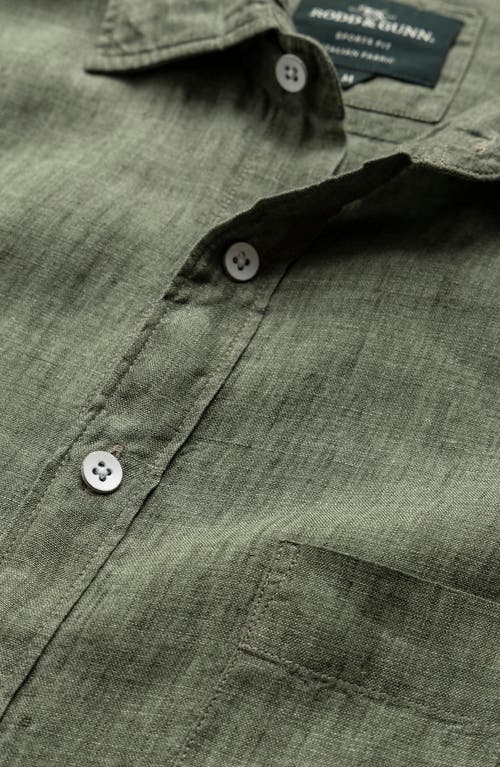 Rodd & Gunn Palm Beach Sports Fit Shirt In Kelp