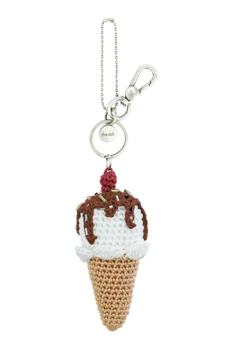 Yarnicharmz Hand Crochet Dangle - Ice Cream