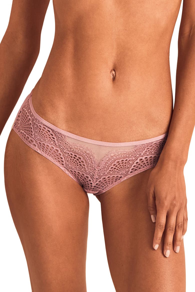Sonja Hipster Panties, Main, color, Medium beige